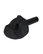 EPDM Regenwasserabfluss - Durchmesser 90 mm - Auslaufwinkel 45°
