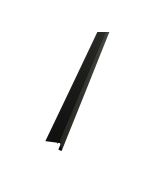 Dachrandprofil Standard schwarz 60mm Länge 1650mm