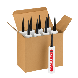 Karton mit 12 Stück EPDM Kitt 290 ml