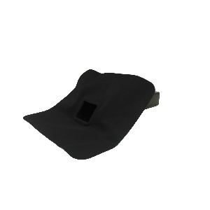 EPDM Regenwasserabfluss - Durchmesser 60 mm x 80 mm - Auslaufwinkel 45°